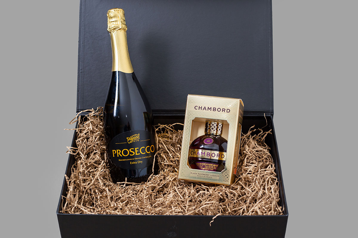 Prosecco Gift Box Product photography