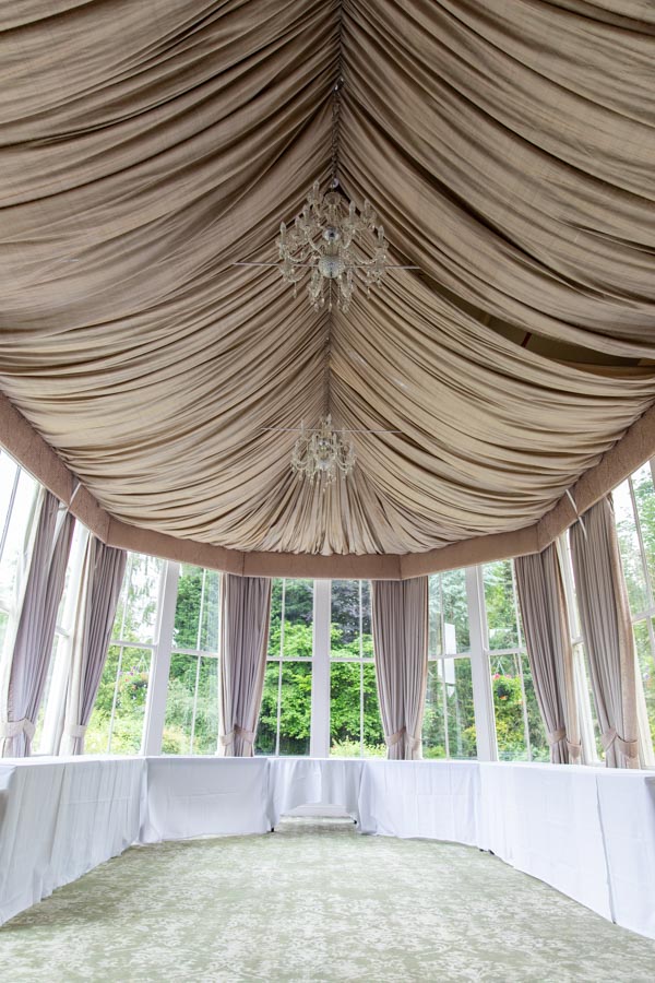 wedding venue room