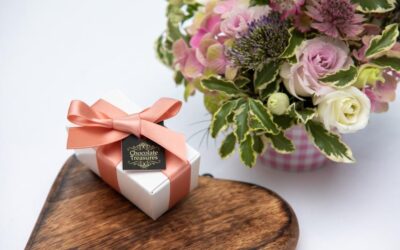 Weddings, flowers and chocolates make a great collaboration